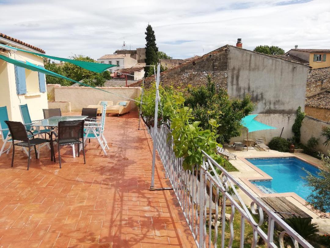 La Terrasse Villa Gignac  Buitenkant foto