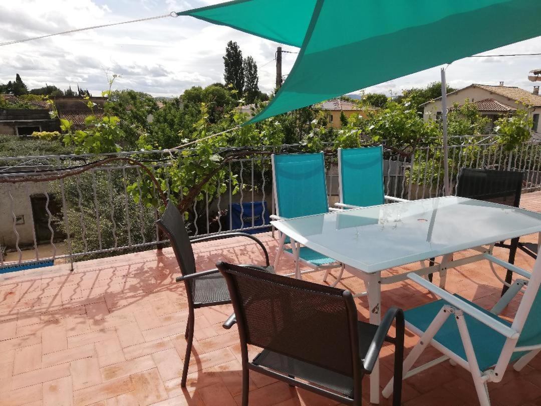 La Terrasse Villa Gignac  Buitenkant foto